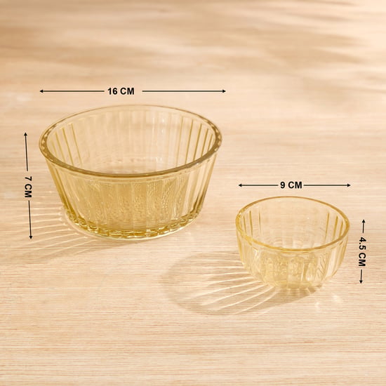 Corsica Pride 7Pcs Glass Pudding Set