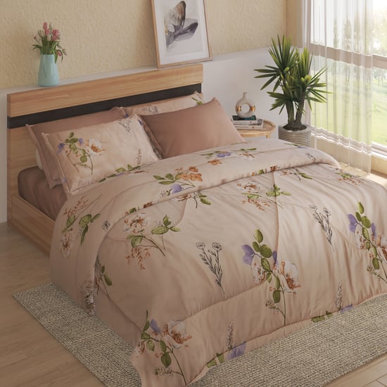 Athena Neoaura 6Pcs Floral Print Double Bed-In-A-Bag Set