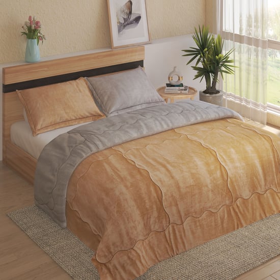 Sundew Rowan 3Pcs Reversible Double Quilt Set