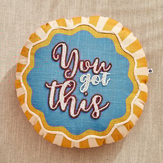 Glance You Got This Beaded Filled Cushion - 40x40cm