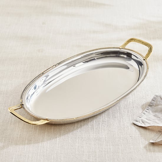 Serveware Bulk Steel Serving Tray