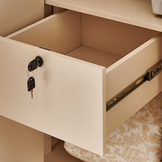 Monalisa 3-Door Wardrobe - Brown