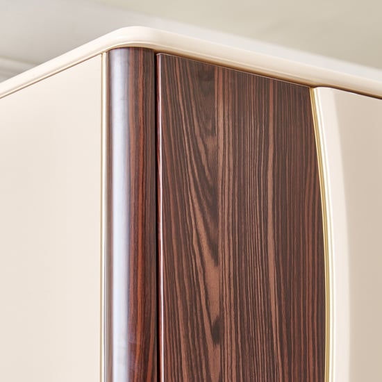 Monalisa 3-Door Wardrobe - Brown