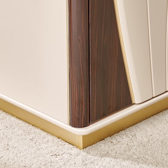 Monalisa 3-Door Wardrobe - Brown