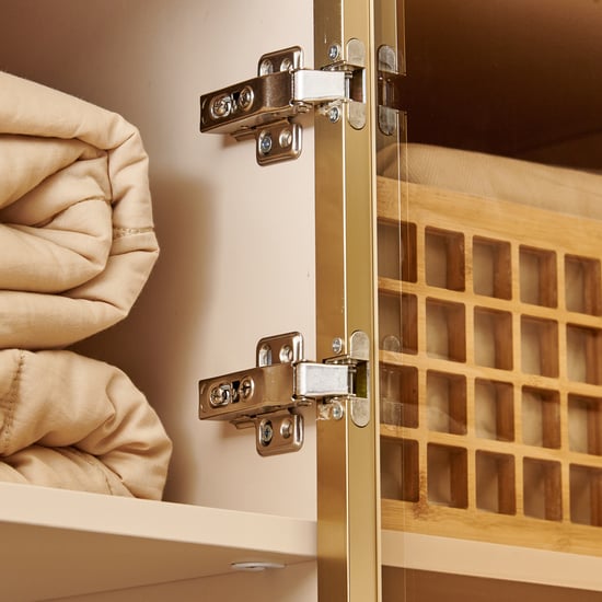 Monalisa 3-Door Wardrobe - Brown