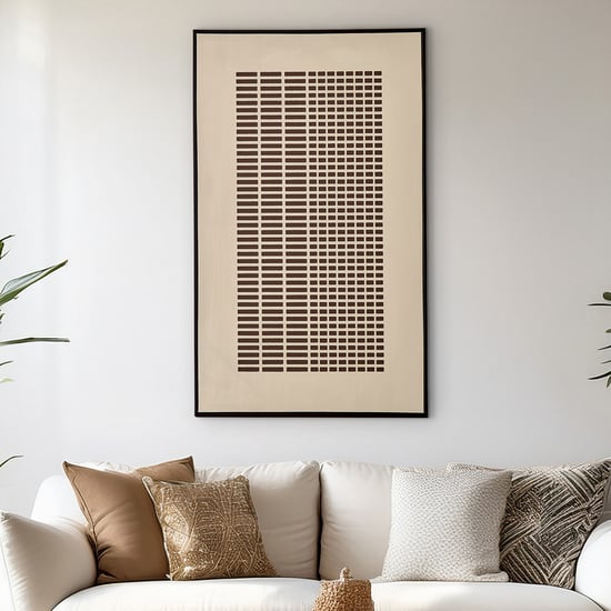 Artistry Cocoa Canvas Picture Frame - 60x100cm