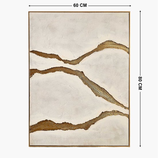 Artistry Cocoa Canvas Picture Frame - 60x80cm