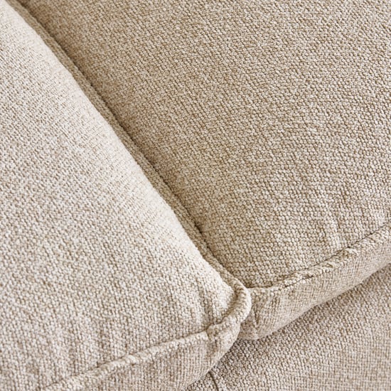 Clair Fabric 2-Seater Sofa with Motion Backrest - Beige