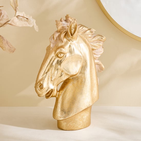 Splendid Barbara Polyresin Horse Figurine