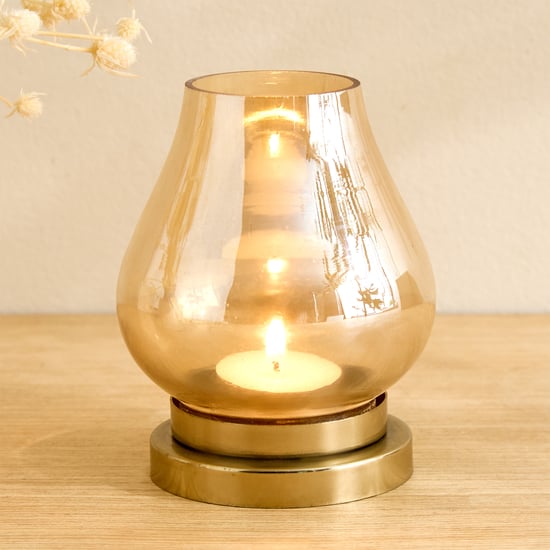 Salsa Apurva Glass Drop T-Light Holder