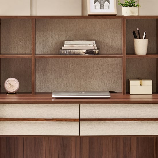 Shoji Study Desk - Brown