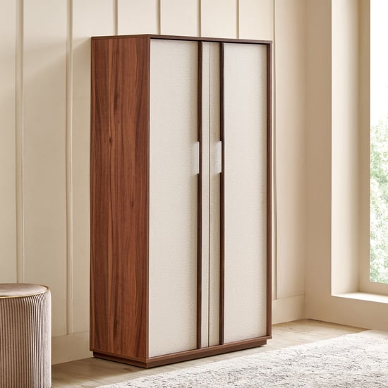 Shoji 24 Pair Shoe Cabinet - Brown