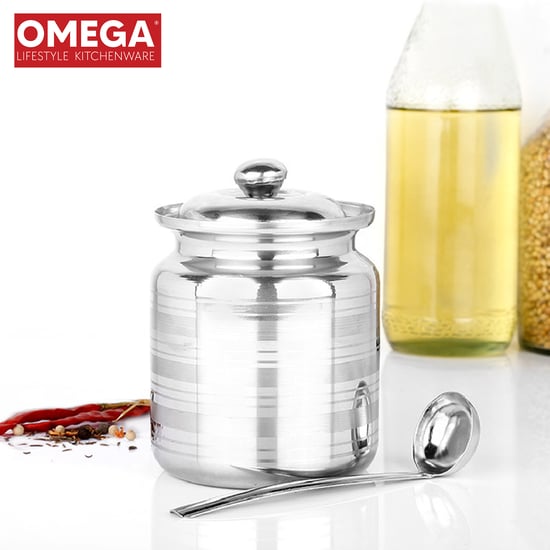 OMEGA Stainless Steel Ghee Pot - 500ml