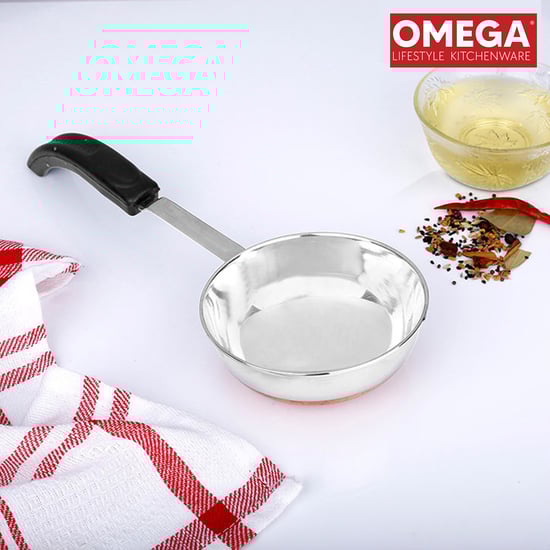 OMEGA Stainless Steel Tadka Pan - 160ml