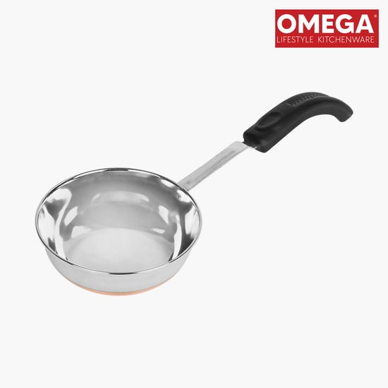 OMEGA Stainless Steel Copper Bottom Tadka Pan - 300ml