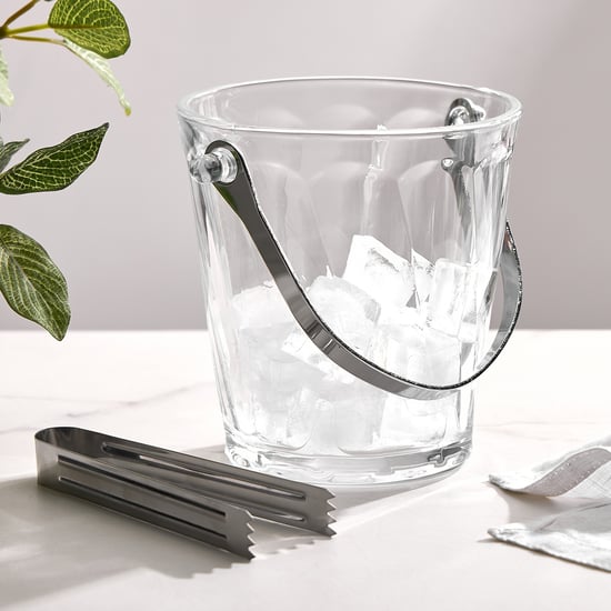 Wexford Firenze Glass Ice Bucket with Tong - 930ml