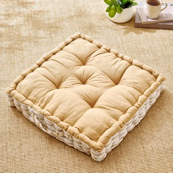 Nomad Orbit Monolith Gusset Striped Floor Cushion - 55x55cm