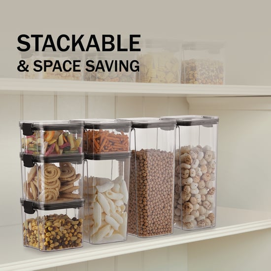 STEELO So Fresh Frameup Set of 4 PET Storage Containers - 700ml