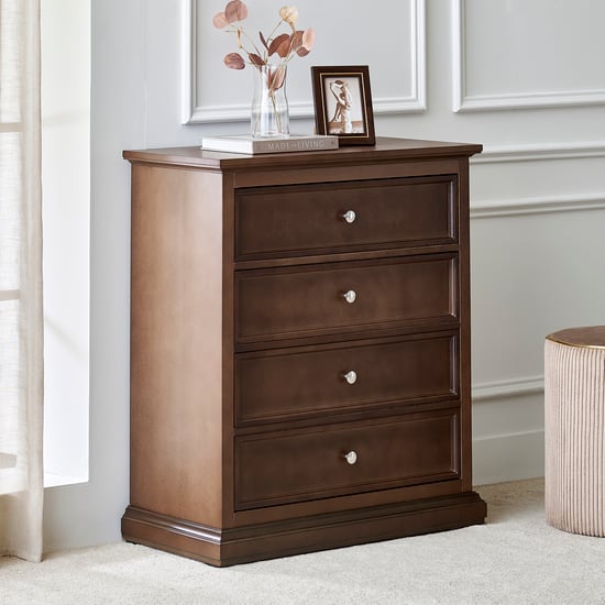 Estate Chest of 4 Drawers - Walnut