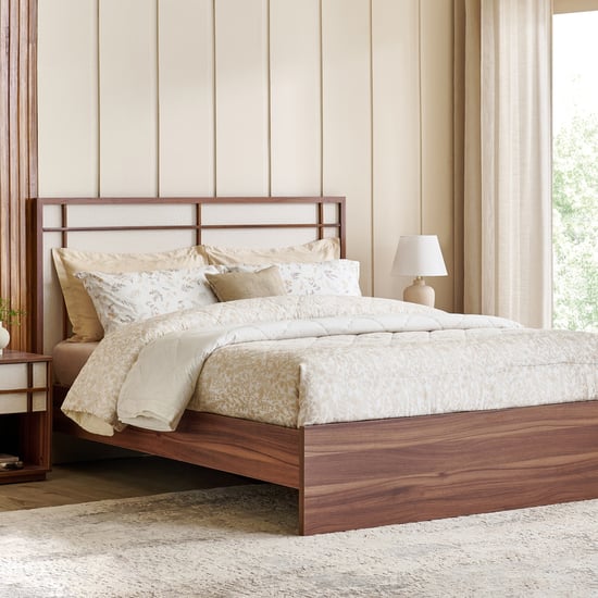 Shoji Akira King Bed - Brown