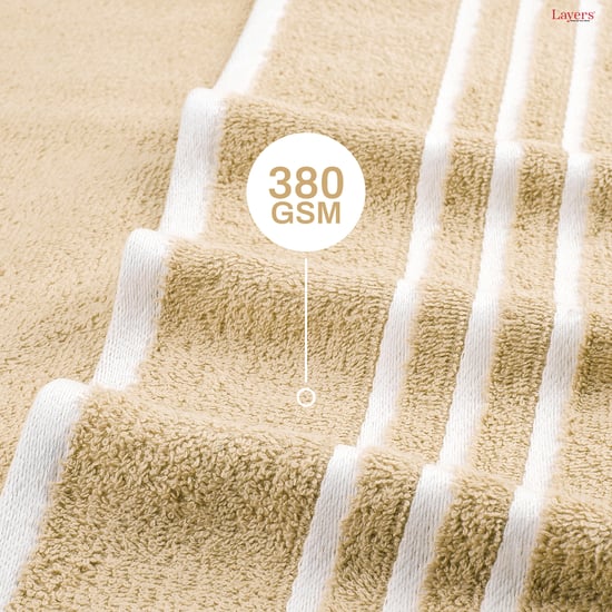 LAYERS Tuscany Cotton Striped Bath Towel - 150x75cm