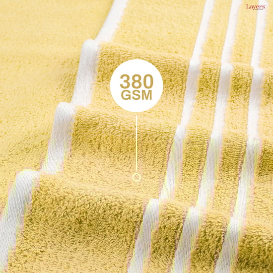 LAYERS Tuscany Cotton Striped Bath Towel - 150x75cm