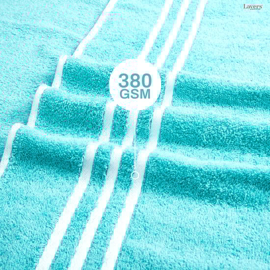 LAYERS Tuscany Cotton Striped Bath Towel - 150x75cm