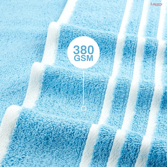 LAYERS Tuscany Cotton Striped Bath Towel - 150x75cm