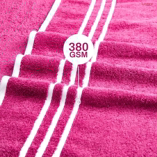 LAYERS Tuscany Cotton Striped Bath Towel - 150x75cm