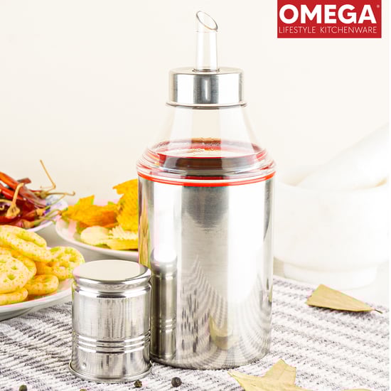 OMEGA Stainless Steel Oil Dispenser - 750ml