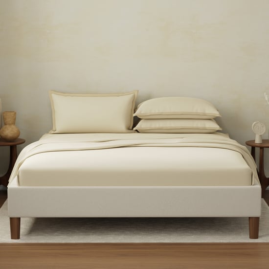 BOUTIQUE LIVING Charm Cotton 400TC 5Pcs Super King Bedsheet Set