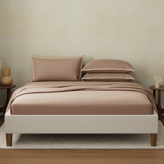 BOUTIQUE LIVING Charm Cotton 400TC 5Pcs Super King Bedsheet Set