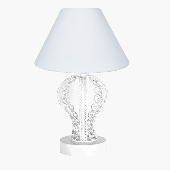 HOMESAKE Metal and Crystal Table Lamp - Small