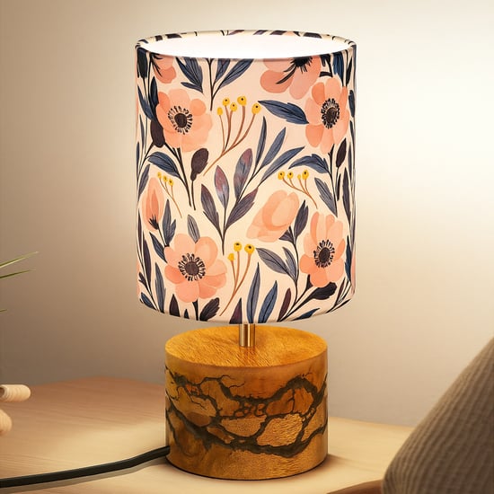 HOMESAKE Wooden Table Lamp