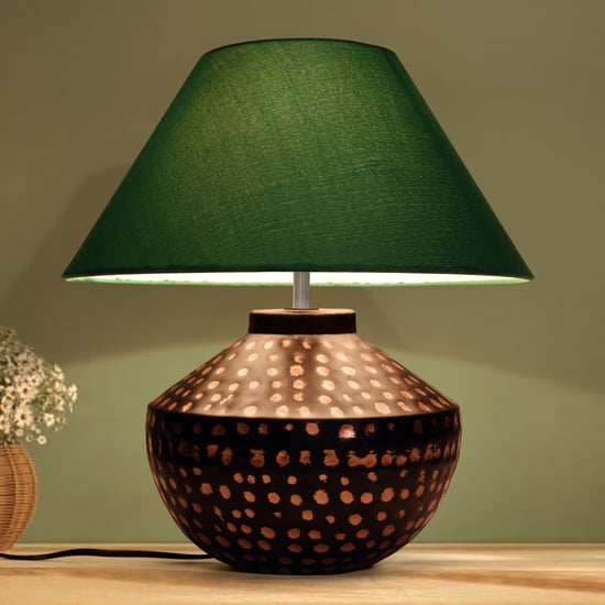 HOMESAKE Metal Table Lamp