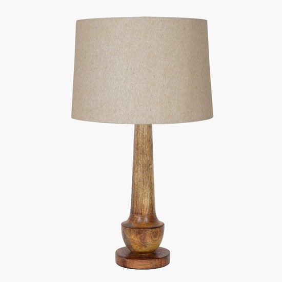 HOMESAKE Wooden Table Lamp