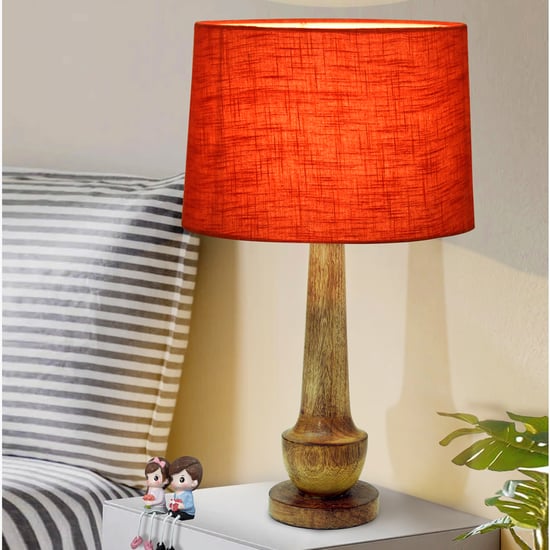 HOMESAKE Wooden Table Lamp