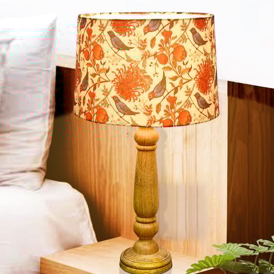 HOMESAKE Wooden Table Lamp