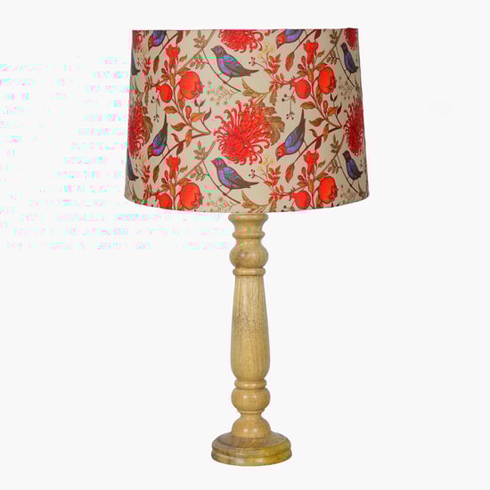 HOMESAKE Wooden Table Lamp