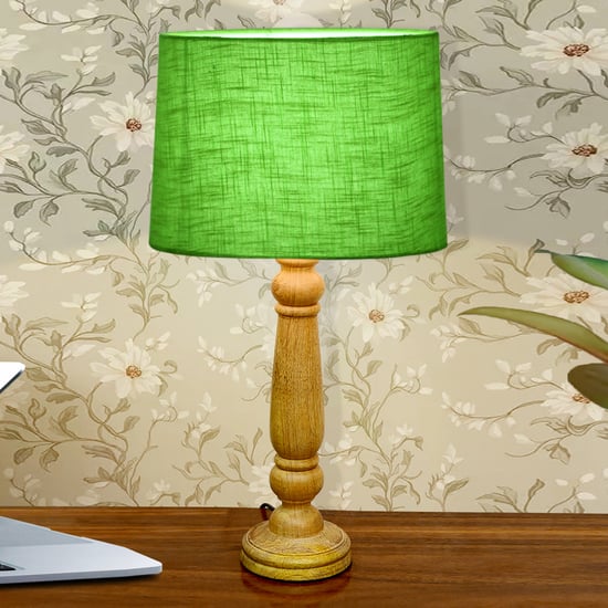 HOMESAKE Wooden Table Lamp