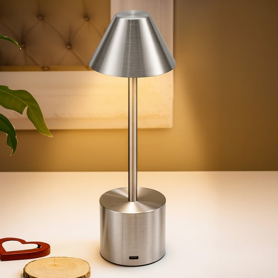HOMESAKE Metal Touch Table Lamp