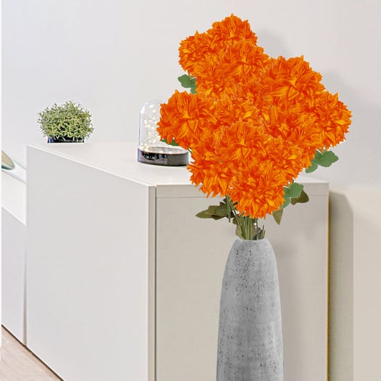 HOMESAKE Set of 2 Artificial Dahlia Flower Stems - 66cm