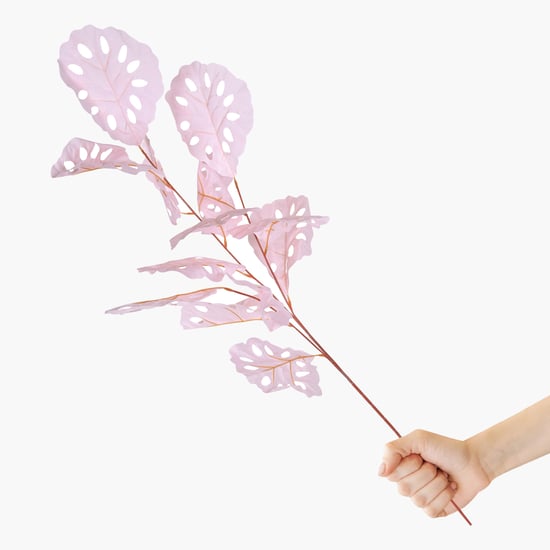 HOMESAKE Set of 2 Artificial Monstera Leaf Sticks - 96.5cm