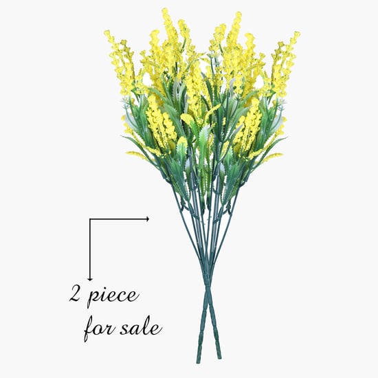 HOMESAKE Set of 2 Artificial Lily Flower Sticks - 30.4cm