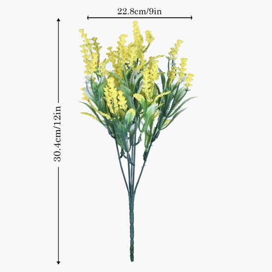 HOMESAKE Set of 2 Artificial Lily Flower Sticks - 30.4cm