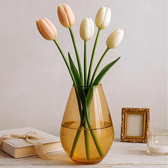 HOMESAKE Glass Vase