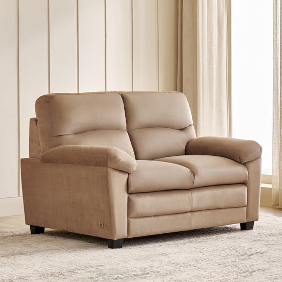 Mojo NXT Velvet 2-Seater Sofa - Brown