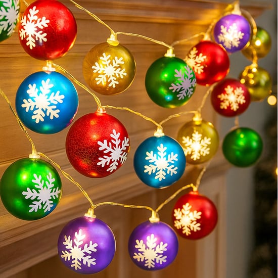 HOMESAKE Ball LED String Light - 14 Bulbs