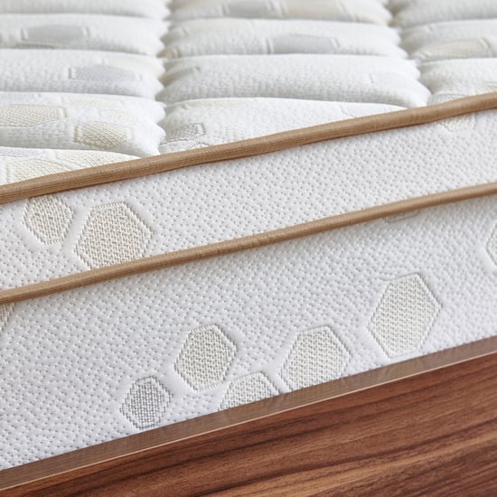 Dreamland Elite 8 Inch Orthopaedic King Mattress with HR Foam, 180x195cm - White
