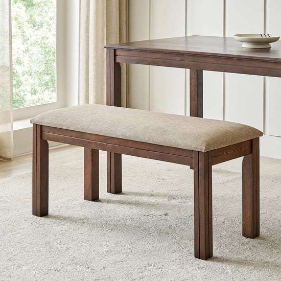 Montoya NXT Fabric Small Bench - Brown